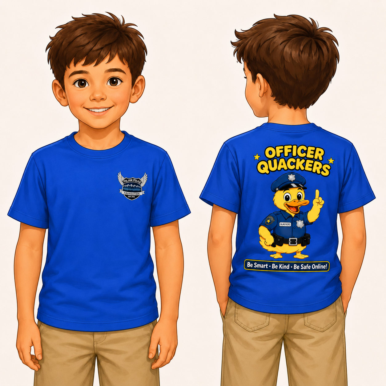 Youth Officer Quackers T-Shirt product image